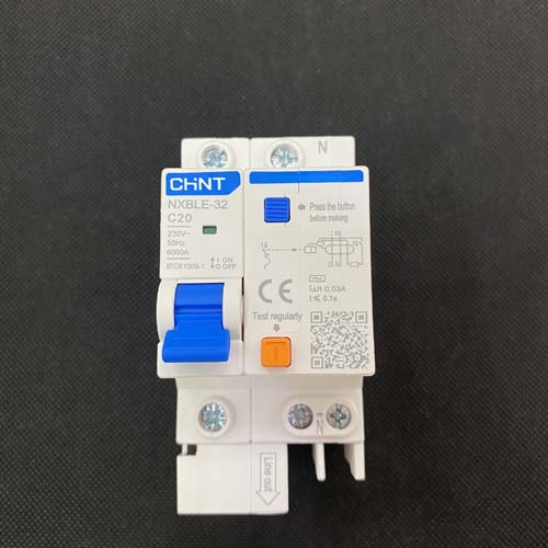 RCBO CHINT NXBLE-32 1P+N C20 30mA